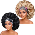 CocoLuxe Aura Silk Satin Bonnets Set