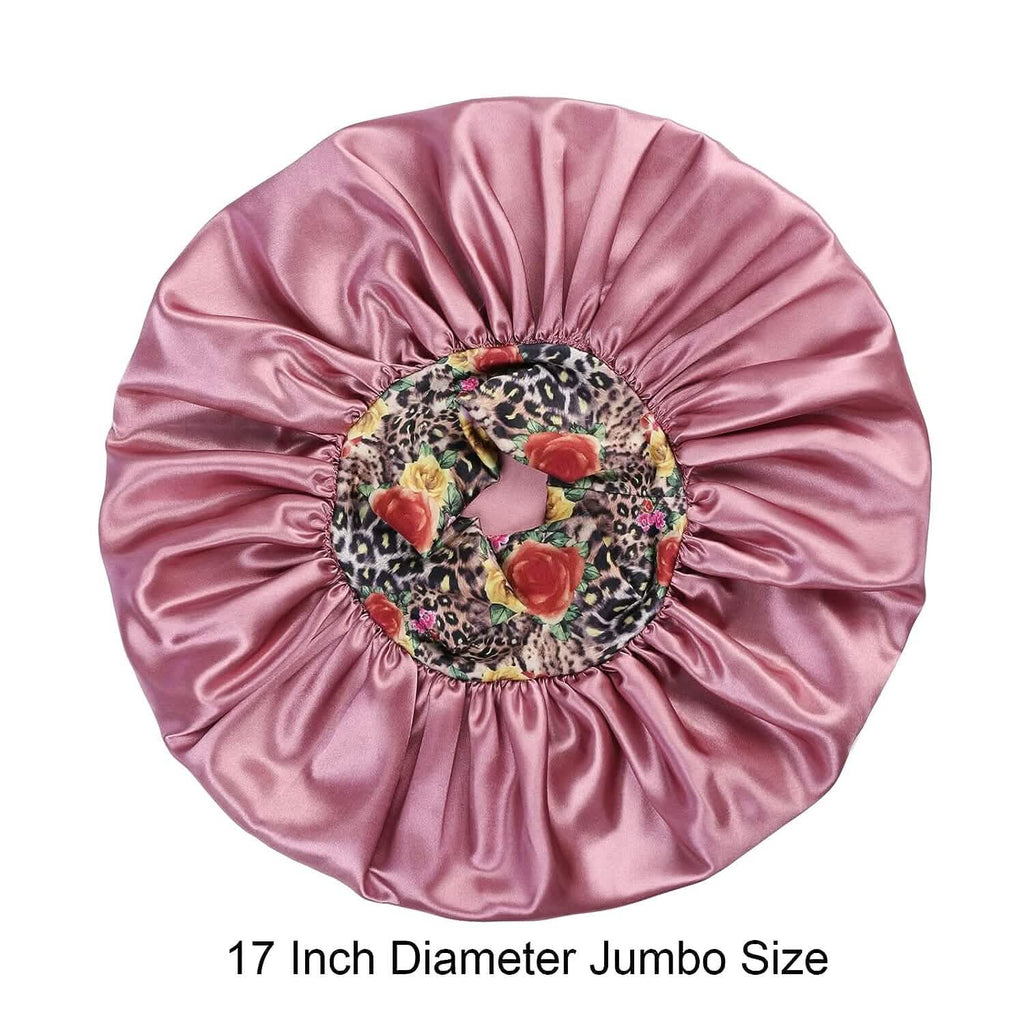 CocoLuxe Aura Silk Satin Bonnets Set